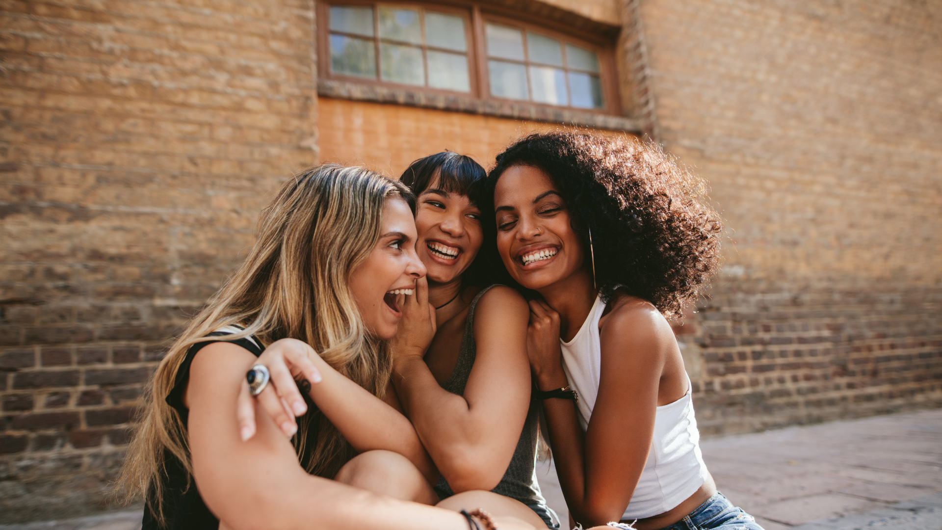 A group of girls enjoying their time together, this is to illustrate the power of friendship